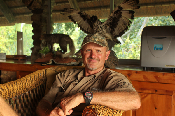 Henk Coetzee, a hunting outfitter based in Nelspruit, just outside Kruger National Park. Photo credit: Mic Smith.