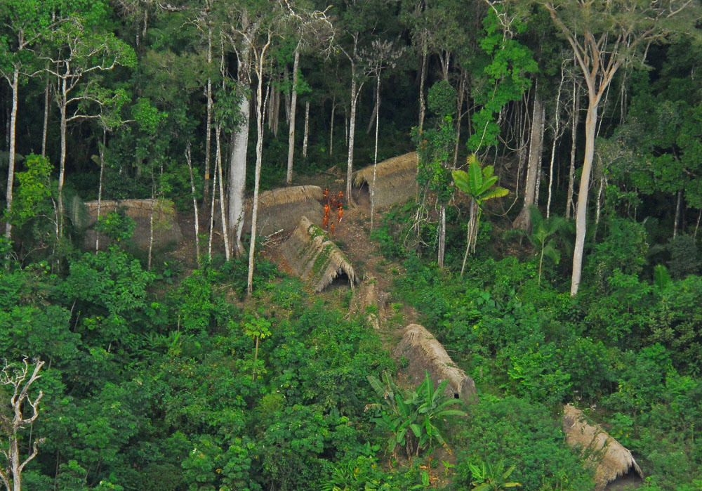 Uncontacted indigenous tribe in the Brazilian state of Acre.