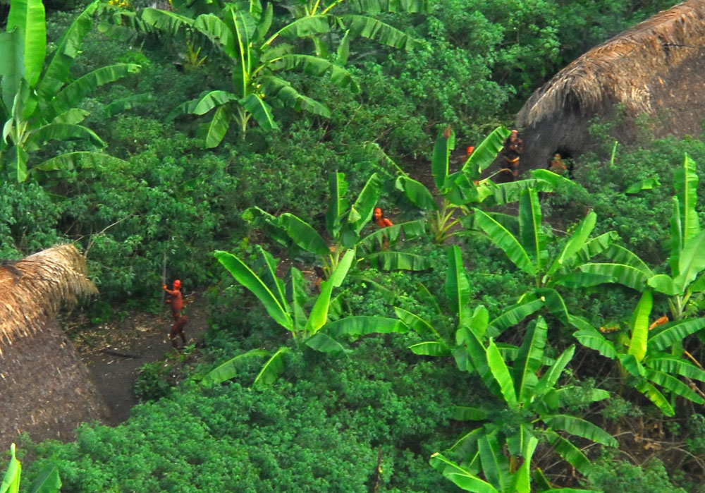 Uncontacted indigenous tribe in the Brazilian state of Acre.